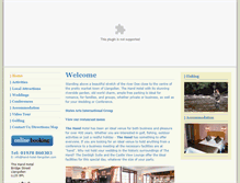 Tablet Screenshot of hand-hotel-llangollen.com